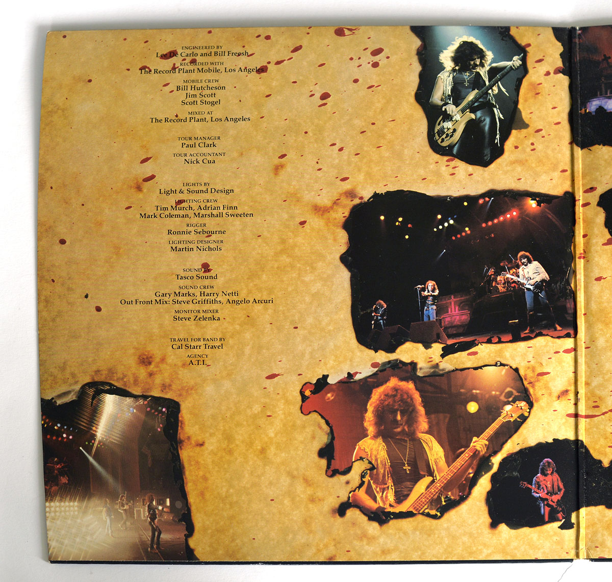 High Resolution Photo black sabbath live evil 2lp netherlands 